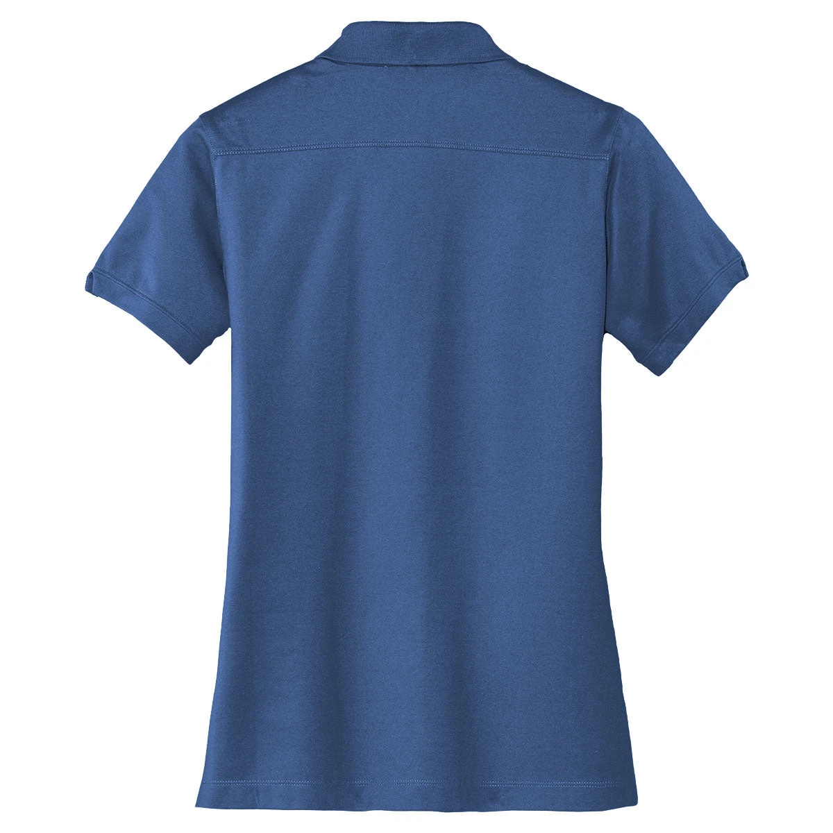 Port Authority Women's Moonlight Blue Stretch Pique Polo 2 Port Authority Women's Moonlight Blue Stretch Pique Polo - Image 2