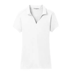 Port Authority Women's White Rapid Dry Mesh Polo