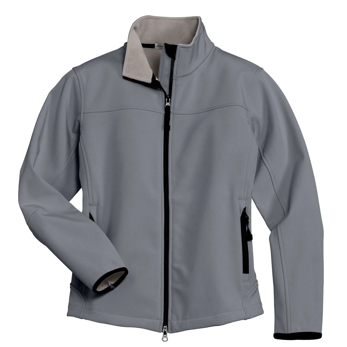 Port Authority Women's Smoke Grey Glacier Softshell Jacket 1 Port Authority Women's Smoke Grey Glacier Softshell Jacket
