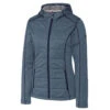Cutter & Buck Women's Liberty Navy WeatherTec Altitude Quilted Jacket