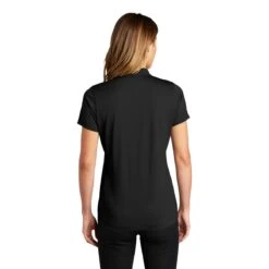 Port Authority Women's Deep Black Eclipse Stretch Polo 8 Port Authority Women's Deep Black Eclipse Stretch Polo -Sportswear Shop LK587 Deep Black HTB