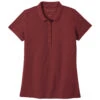 Port Authority Women's Burgundy SuperPro React Polo