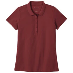 Port Authority Women's Burgundy SuperPro React Polo