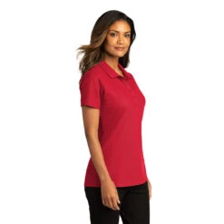 Port Authority Women's Rich Red SuperPro React Polo -Sportswear Shop LK810 Rich Red HTS