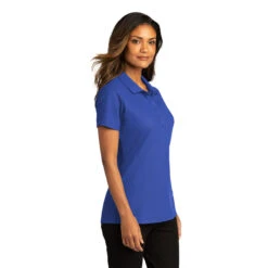 Port Authority Women's True Royal SuperPro React Polo -Sportswear Shop LK810 True Royal HTS