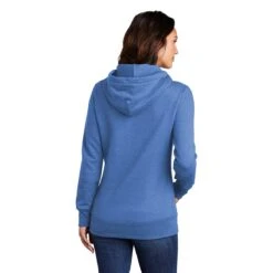 Port & Company Women's Heather Royal Core Fleece Pullover Hoodie 8 Port & Company Women's Heather Royal Core Fleece Pullover Hoodie -Sportswear Shop LPC78H Heather Royal HTB