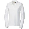 Clique Women's White Long Sleeve Elmira Polo