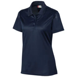 Clique Women's Navy Malmo Snag Proof Polo