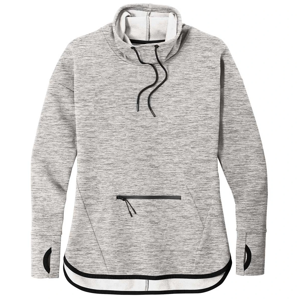 Sport-Tek Women's Athletic Heather Triumph Cowl Neck Pullover 1 Sport-Tek Women's Athletic Heather Triumph Cowl Neck Pullover