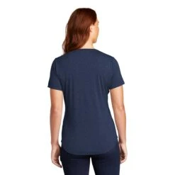 Sport-Tek Women's Dark Royal Heather Endeavor Henley -Sportswear Shop LST468 Dark Royal Hth HTB