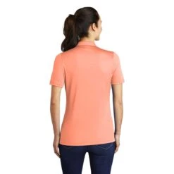 Sport-Tek Women's Soft Coral Posi-UV Pro Polo -Sportswear Shop LST520 Soft Coral HTB