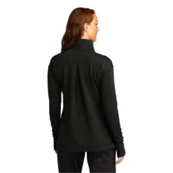 Sport-Tek Women's Black Sport-Wick Flex Fleece 1/4-Zip -Sportswear Shop LST561 Black HTB