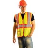 OccuNomix Men's Yellow High Visibility Classic Mesh Two-Tone Safety Vest