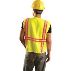 OccuNomix Men's Yellow Classic Solid Two-Tone Surveyor -Sportswear Shop LUX XTRANS Yellow HTB