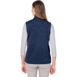 Marmot Women's Artic Navy Dropline Sweater Fleece Vest -Sportswear Shop M14438 54 HTB