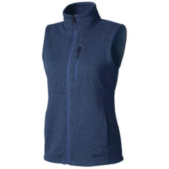 Marmot Women's Artic Navy Dropline Sweater Fleece Vest -Sportswear Shop M14438 54 S