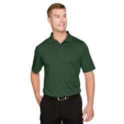 Harriton Men's Dark Green Advantage Snag Protection Plus Polo -Sportswear Shop M348 Dark Green HTF