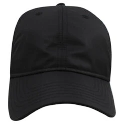 AHEAD Black Lasered Panel Tech Cap -Sportswear Shop M48LCP 0100 4