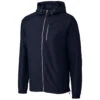 Cutter & Buck Men's Liberty Navy Anderson Full Zip Jacket