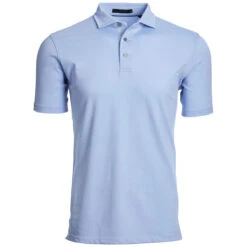 Greyson Men's Wolf Blue Omaha Polo