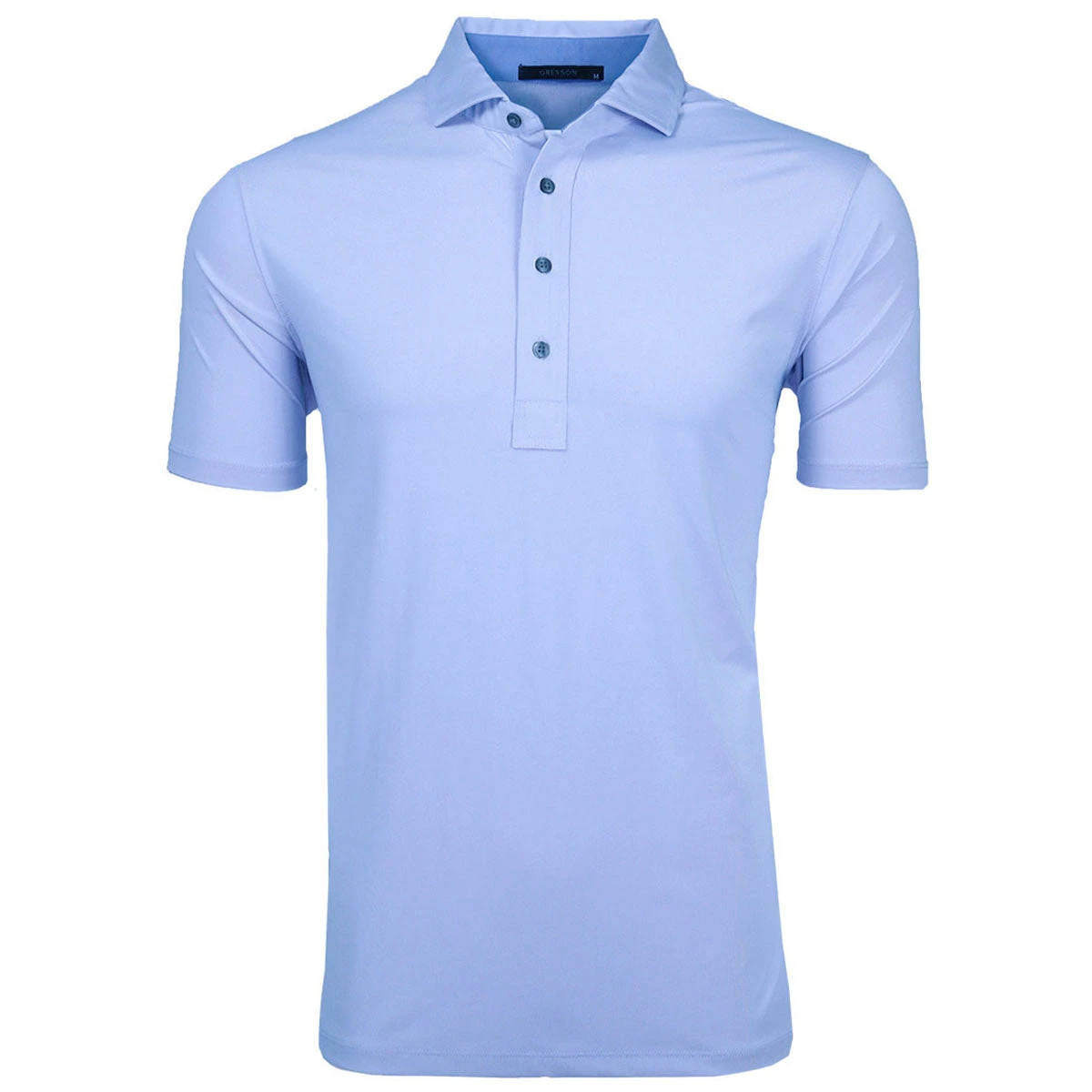 Greyson Men's Wolf Blue Tala Polo 1 Greyson Men's Wolf Blue Tala Polo