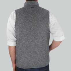 Zusa Men's Light Grey Heather Midtown Fleece Vest -Sportswear Shop MMidtownVest fullback f7e9cb41 3900 406d 8e92 22f625d01c9c