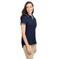 Nautica Women's Nautica Navy Deck Polo -Sportswear Shop N17168 Nautica Navy HTS