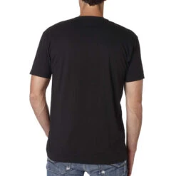 Next Level Men's Black Premium Fitted Short-Sleeve V-Neck Tee -Sportswear Shop N3200 Black HTB