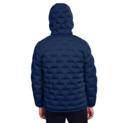 North End Men's Classic Navy/Carbon Loft Puffer Jacket -Sportswear Shop NE708 MR HTB