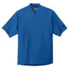 New Era Men's Royal Cage Short Sleeve 1/4 Zip Jacket
