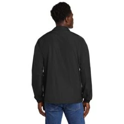 New Era Men's Black Coach's Jacket -Sportswear Shop NEA601 Black HTB