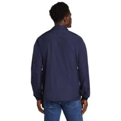 New Era Men's True Navy Coach's Jacket -Sportswear Shop NEA601 True Navy HTB