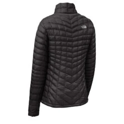 The North Face Women's TNF Matte Black Thermoball Trekker Jacket -Sportswear Shop NF0A3LHK TNFMatteBk form back