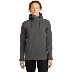 The North Face Women's Dark Grey Heather Apex DryVent Jacket -Sportswear Shop NF0A47FJ TNF Dark Grey Heather HTF