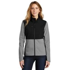 The North Face Women's Mid Grey Castle Rock Soft Shell Jacket -Sportswear Shop NF0A5541 Mid Grey HTF