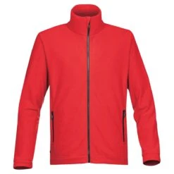 Stormtech Men's Bright Red Nitro Microfleece Jacket