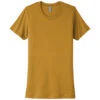 Next Level Women's Antique Gold Cotton Boyfriend Tee