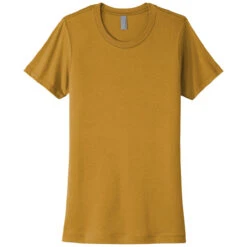Next Level Women's Antique Gold Cotton Boyfriend Tee