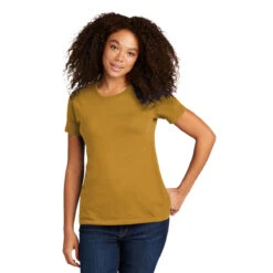 Next Level Women's Antique Gold Cotton Boyfriend Tee -Sportswear Shop NL3900 Antique Gold HTF