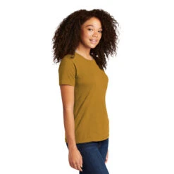 Next Level Women's Antique Gold Cotton Boyfriend Tee -Sportswear Shop NL3900 Antique Gold HTS