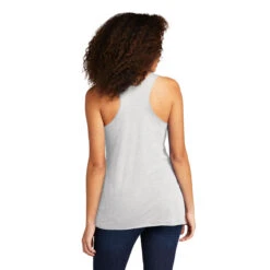 Next Level Women's Heather White Tri-Blend Racerback Tank -Sportswear Shop NL6733 Heather White HTB