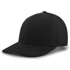 Pacific Headwear Black Air Mesh Sidline Cap 5 Pacific Headwear Black Air Mesh Sidline Cap -Sportswear Shop P365 Black 3