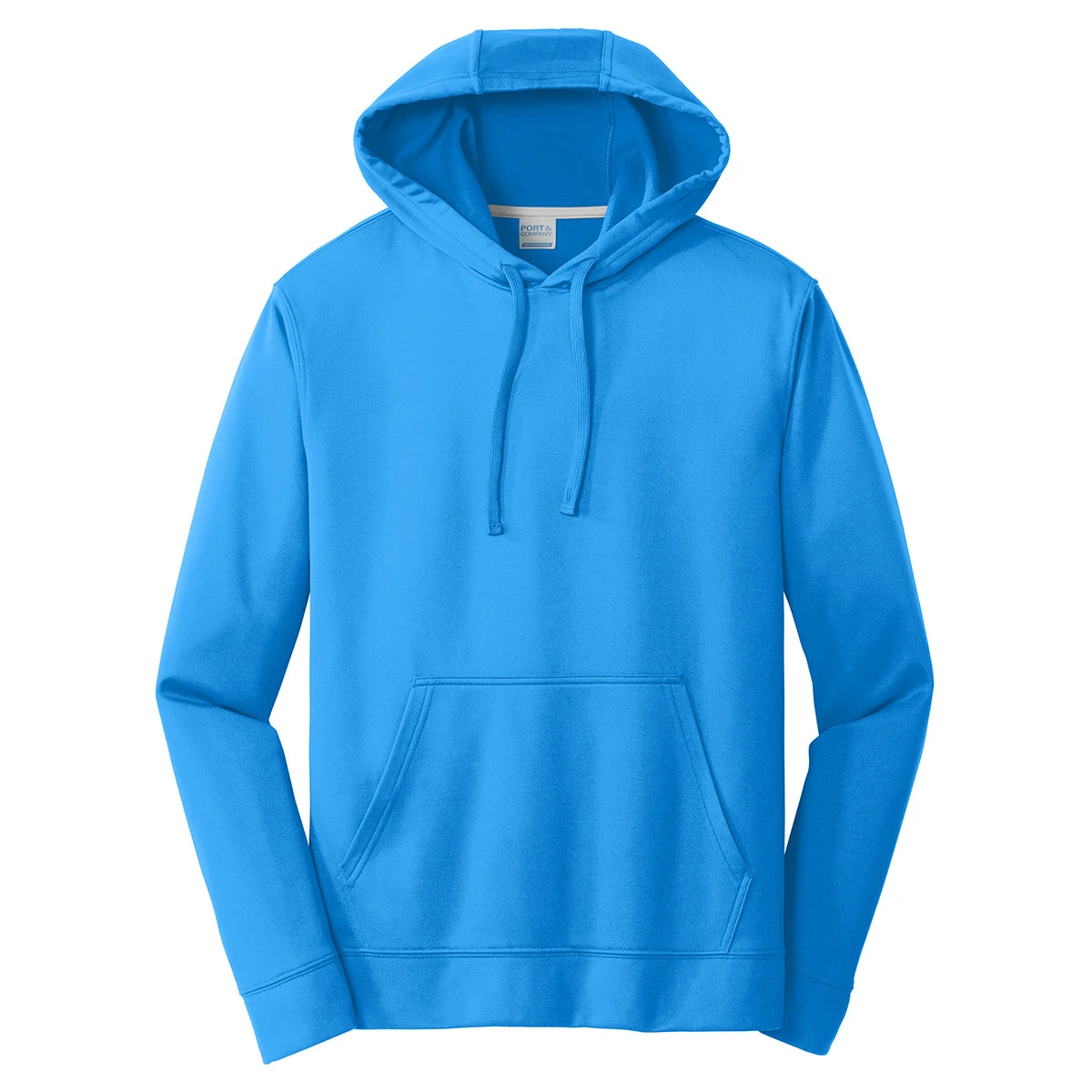 Port & Company Men's Royal Performance Fleece Pullover Hooded Sweatshirt 1 Port & Company Men's Royal Performance Fleece Pullover Hooded Sweatshirt