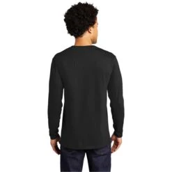 Port & Company Deep Black Long Sleeve Bouncer Tee -Sportswear Shop PC600LS Deep Black HTB