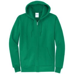 Port & Company Men's Kelly Core Fleece Full-Zip Hooded Sweatshirt