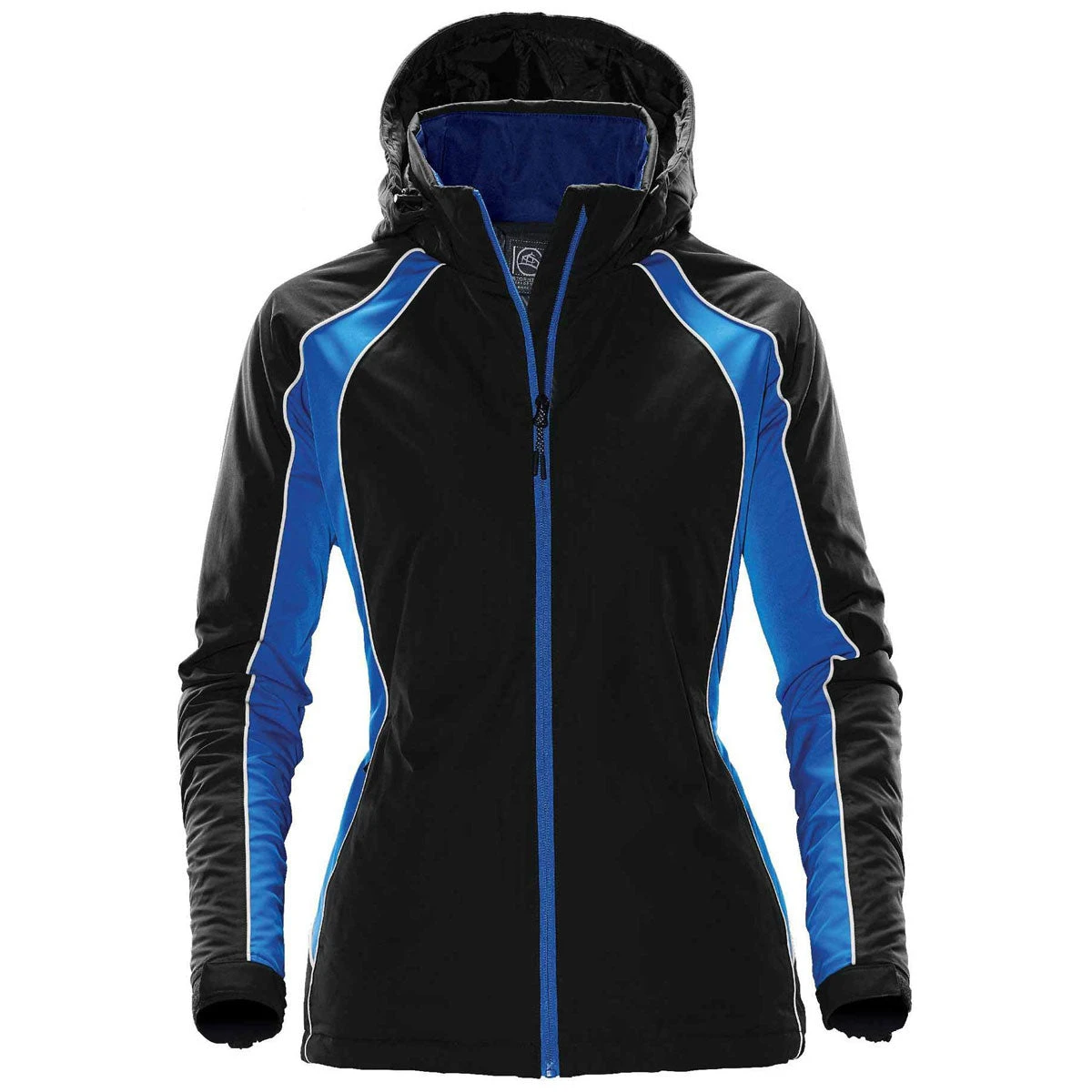 Stormtech Women's Black/Royal Road Warrior Thermal Shell 1 Stormtech Women's Black/Royal Road Warrior Thermal Shell