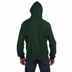 Champion Men's Dark Green Reverse Weave 12-Ounce Pullover Hood -Sportswear Shop S1051 Dark Green HTB