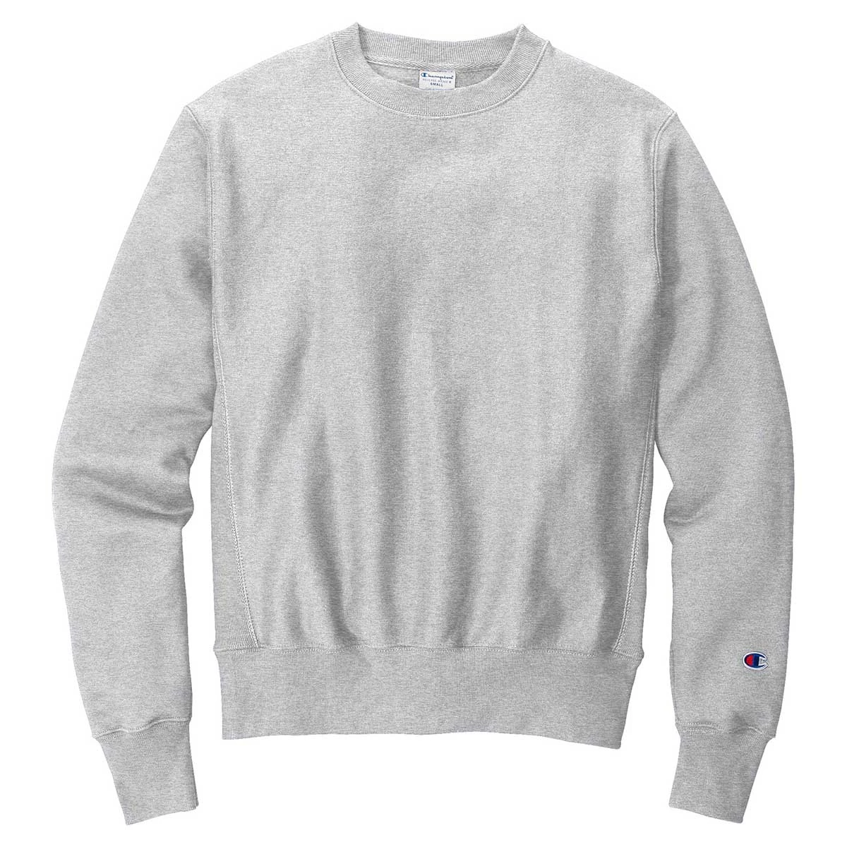 Champion Men's Ash Reverse Weave Crewneck Sweatshirt 1 Champion Men's Ash Reverse Weave Crewneck Sweatshirt