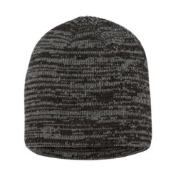 Sportsman Black/Dark Grey Marled Knit Beanie