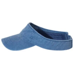 Sportsman Royal Pigment Dyed Visor -Sportswear Shop SP520 Royal 3